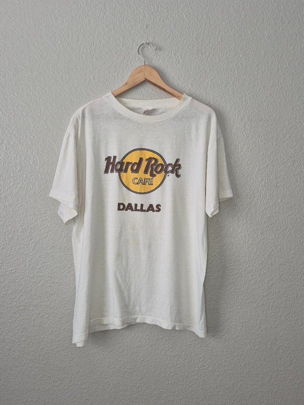 Vintage Hard Rock Cafe New York T Shirt Mens XL Screen Stars Single Stitch 80s